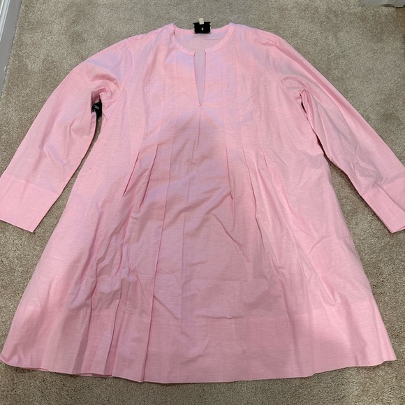 Tuckernuck - Pink Lightweight Oxford Luella Dress - M NWT - Picture 2 of 4